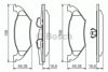 BOSCH 0 986 494 495 Brake Pad Set, disc brake